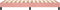 vidaXL - Bedframe - fluweel - roze - 80x200 - cm