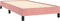 vidaXL - Bedframe - fluweel - roze - 80x200 - cm