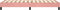 vidaXL - Bedframe - fluweel - roze - 80x200 - cm
