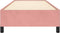 vidaXL - Bedframe - fluweel - roze - 90x190 - cm