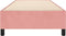 vidaXL - Bedframe - fluweel - roze - 90x190 - cm