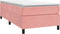 vidaXL - Bedframe - fluweel - roze - 90x200 - cm