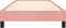 vidaXL - Bedframe - fluweel - roze - 90x200 - cm