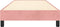 vidaXL - Bedframe - fluweel - roze - 90x200 - cm