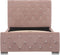 vidaXL - Bedframe - fluweel - roze - 90x200 - cm