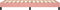 vidaXL - Bedframe - fluweel - roze - 90x200 - cm