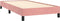 vidaXL - Bedframe - fluweel - roze - 90x200 - cm