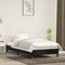 vidaXL - Bedframe - fluweel - zwart - 80x200 - cm