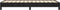 vidaXL - Bedframe - fluweel - zwart - 80x200 - cm