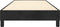 vidaXL - Bedframe - fluweel - zwart - 80x200 - cm