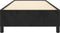 vidaXL - Bedframe - fluweel - zwart - 80x200 - cm