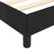 vidaXL - Bedframe - fluweel - zwart - 80x200 - cm