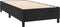 vidaXL - Bedframe - fluweel - zwart - 90x190 - cm
