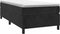 vidaXL - Bedframe - fluweel - zwart - 90x190 - cm