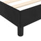 vidaXL - Bedframe - fluweel - zwart - 90x190 - cm