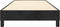 vidaXL - Bedframe - fluweel - zwart - 90x200 - cm