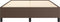 vidaXL - Bedframe - kunstleer - bruin - 140x190 - cm