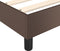 vidaXL - Bedframe - kunstleer - bruin - 140x200 - cm