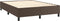 vidaXL - Bedframe - kunstleer - bruin - 140x200 - cm