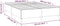 vidaXL - Bedframe - kunstleer - bruin - 160x200 - cm