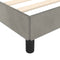 vidaXL - Bedframe - kunstleer - bruin - 160x200 - cm