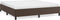 vidaXL - Bedframe - kunstleer - bruin - 160x200 - cm