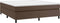 vidaXL - Bedframe - kunstleer - bruin - 160x200 - cm