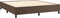 vidaXL - Bedframe - kunstleer - bruin - 160x200 - cm