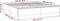vidaXL - Bedframe - kunstleer - bruin - 180x200 - cm