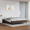 vidaXL - Bedframe - kunstleer - bruin - 180x200 - cm