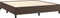 vidaXL - Bedframe - kunstleer - bruin - 180x200 - cm