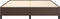 vidaXL - Bedframe - kunstleer - bruin - 180x200 - cm