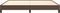 vidaXL - Bedframe - kunstleer - bruin - 200x200 - cm
