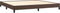 vidaXL - Bedframe - kunstleer - bruin - 200x200 - cm