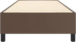 vidaXL - Bedframe - kunstleer - bruin - 80x200 - cm