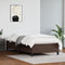 vidaXL - Bedframe - kunstleer - bruin - 80x200 - cm
