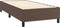 vidaXL - Bedframe - kunstleer - bruin - 80x200 - cm
