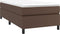 vidaXL - Bedframe - kunstleer - bruin - 80x200 - cm