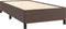 vidaXL - Bedframe - kunstleer - bruin - 80x200 - cm