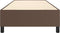 vidaXL - Bedframe - kunstleer - bruin - 80x200 - cm