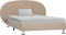 vidaXL - Bedframe - kunstleer - cappuccino - 100x200 - cm