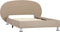 vidaXL - Bedframe - kunstleer - cappuccino - 100x200 - cm