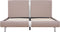vidaXL - Bedframe - kunstleer - cappuccino - 140x200 - cm