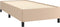 vidaXL - Bedframe - kunstleer - cappuccinokleurig - 100x200 - cm