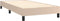 vidaXL - Bedframe - kunstleer - cappuccinokleurig - 100x200 - cm
