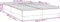 vidaXL - Bedframe - kunstleer - cappuccinokleurig - 120x200 - cm