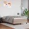 vidaXL - Bedframe - kunstleer - cappuccinokleurig - 120x200 - cm