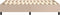 vidaXL - Bedframe - kunstleer - cappuccinokleurig - 120x200 - cm