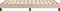 vidaXL - Bedframe - kunstleer - cappuccinokleurig - 120x200 - cm