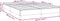vidaXL - Bedframe - kunstleer - cappuccinokleurig - 140x190 - cm